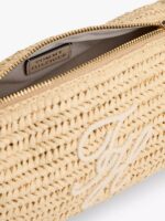 TOMMY HILFIGER Raffia Chain Strap Bag