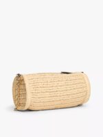 TOMMY HILFIGER Raffia Chain Strap Bag