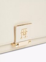 TOMMY HILFIGER Flap-Closure Crossbody Bag IN SOFT CREAM