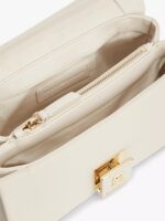 TOMMY HILFIGER Flap-Closure Crossbody Bag IN SOFT CREAM