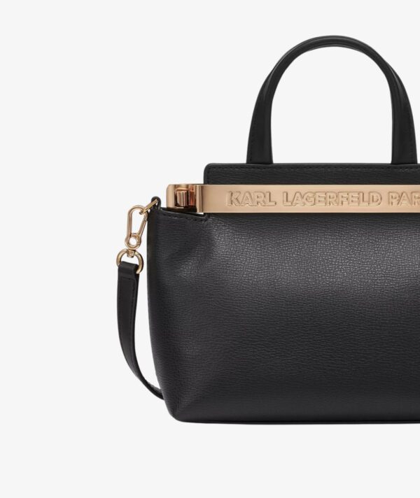 KARL LAGERFELD PARIS Jacqueline LEATHER SATCHEL & Crossbody Bag