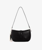 GUESS Brooke Small Tab Closure Shoulder Bag IN BLACK