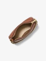 MICHAEL KORS Small Pebbled Leather Convertible Crossbody Bag in luggage