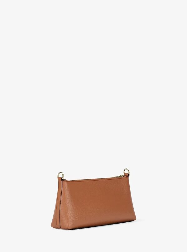 MICHAEL KORS Carson Small Pebbled Leather 3 in 1 Crossbody Bag IN LUGGAGE