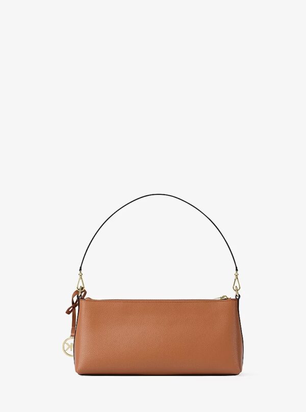 MICHAEL KORS Carson Small Pebbled Leather 3 in 1 Crossbody Bag IN LUGGAGE