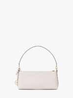 MICHAEL KORS Carson Small Pebbled Leather 3 in 1 Crossbody Bag IN light cream