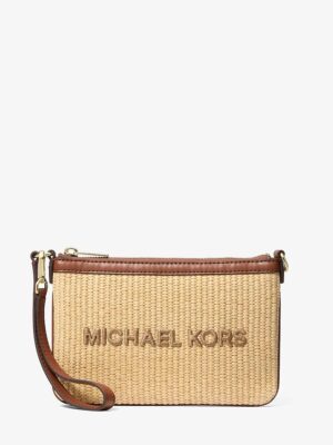 Michael Kors Small Woven Wristlet