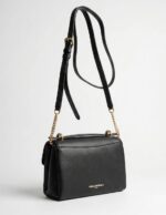 KARL LAGERFELD CHANTAYE HEAD CROSSBODY IN BLACK