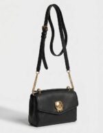 KARL LAGERFELD CHANTAYE HEAD CROSSBODY IN BLACK