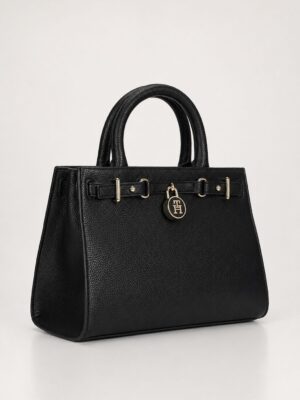 AMERICAN ICON MINI TOTE HANDBAG IN BLACK