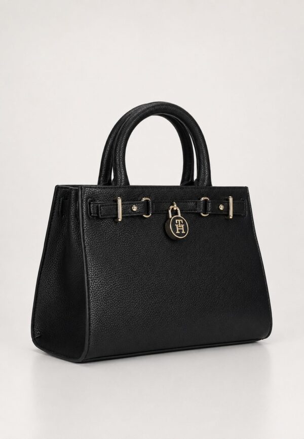 AMERICAN ICON MINI TOTE HANDBAG IN BLACK