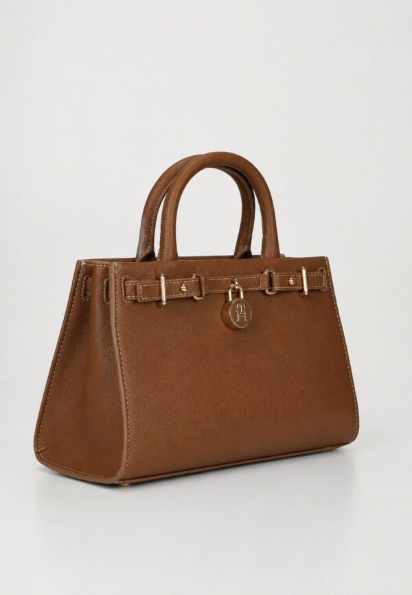 AMERICAN ICON MINI TOTE HANDBAG IN COGNAC