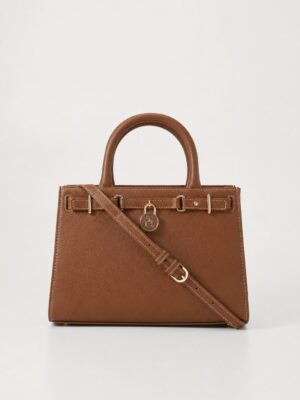 AMERICAN ICON MINI TOTE HANDBAG IN COGNAC