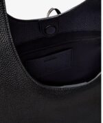 CALVIN KLEIN Logo Strap Shoulder Bag IN BLACK
