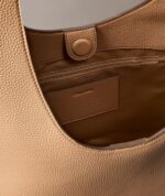 CALVIN KLEIN Logo Strap Shoulder Bag IN SAND