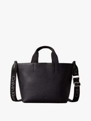 CALVIN KLEIN Ultralight Mini Tote Bag IN BLACK