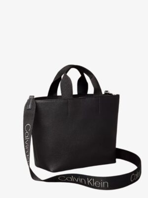 CALVIN KLEIN Ultralight Mini Tote Bag IN BLACK (2)