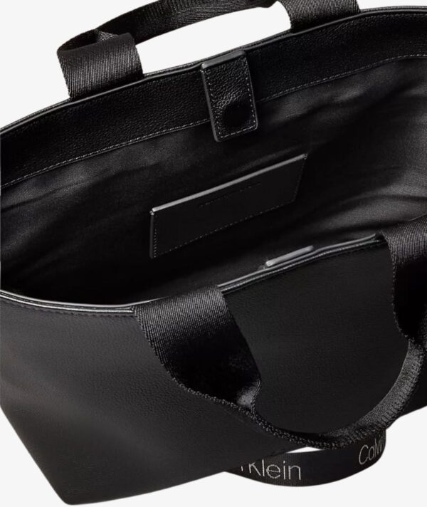 CALVIN KLEIN Ultralight Mini Tote Bag IN BLACK