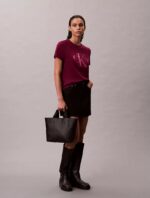 CALVIN KLEIN Ultralight Mini Tote Bag IN BLACK