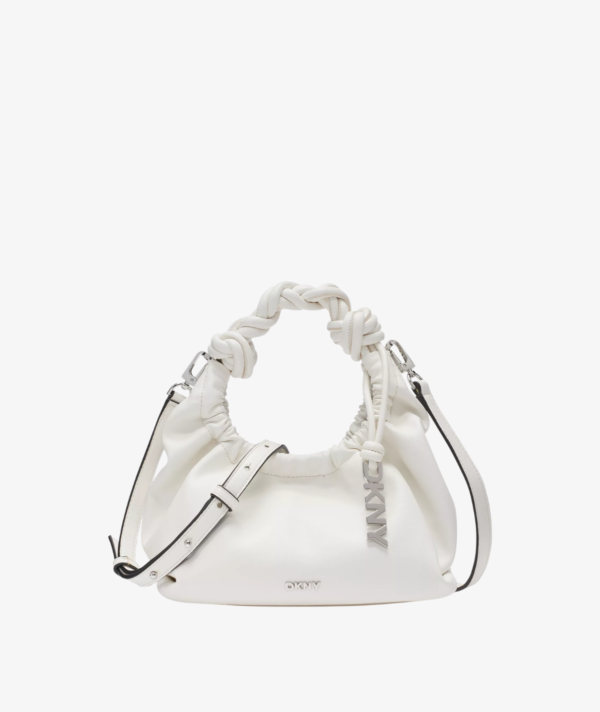 DKNY PIA SMALL CROSSBODY BAG IN WHITE