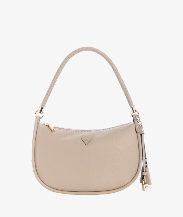 GUESS DANYA SMALL HOBO SHOULDER BAG IN BEIGE