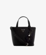 GUESS LUCCI SMALL TOTE BAG IN BLACK