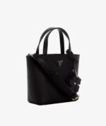 GUESS LUCCI SMALL TOTE BAG IN BLACK
