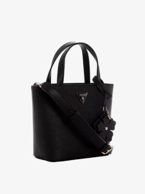 GUESS LUCCI SMALL TOTE BAG IN BLACK (4)