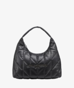 KARL LAGERFELD PARIS VOYAGE LARGE HOBO IN BLACK