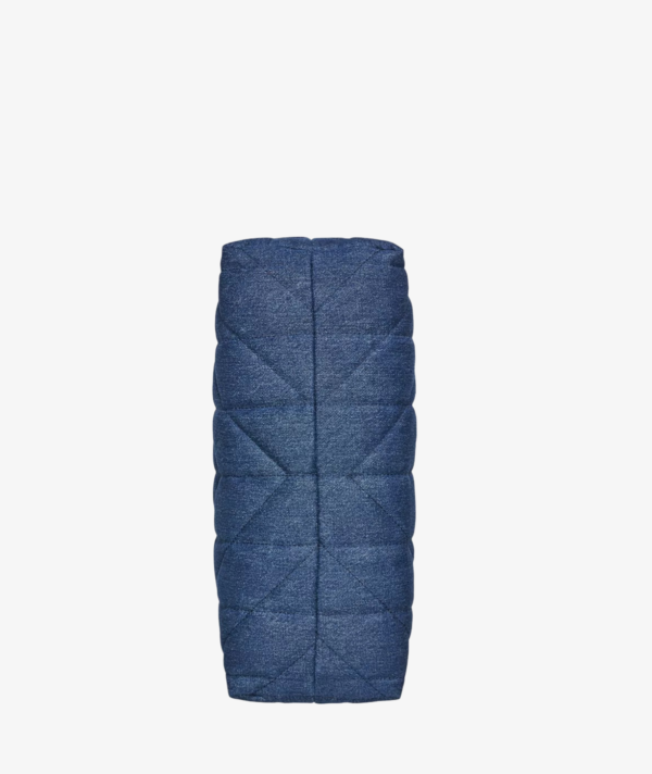 KARL LAGERFELD PARIS VOYAGE QUILTED DENIM HOBO BAG