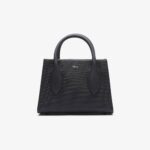 LACOSTE DAILY CITY PURSE IN BLACK