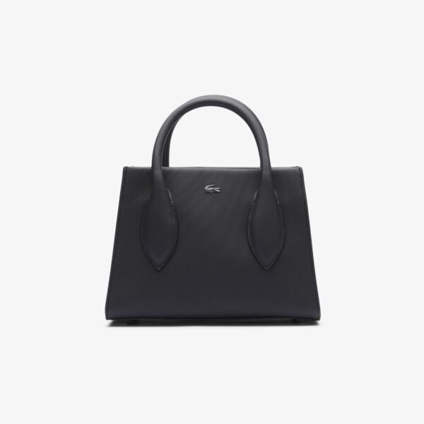 LACOSTE DAILY CITY PURSE IN BLACK