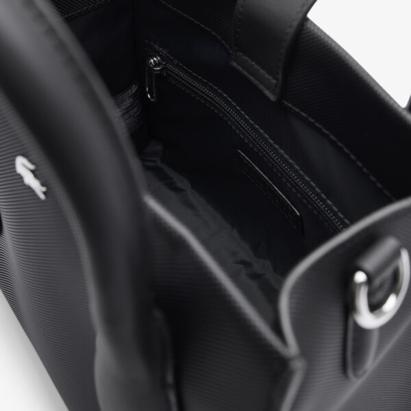LACOSTE DAILY CITY PURSE IN BLACK
