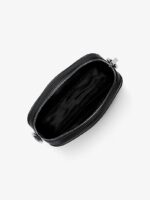 MICHAEL KORS SMALL SIGNATURE LOGO CAMERA CROSSBODY BAG IN BLACK