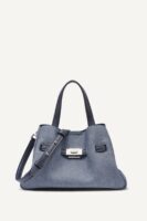 DKNY BRYAR DENIM SMALL SATCHEL BAG
