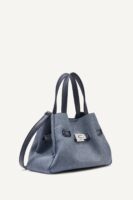 DKNY BRYAR DENIM SMALL SATCHEL BAG