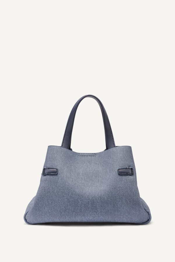 DKNY BRYAR DENIM SMALL SATCHEL BAG