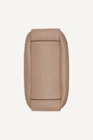 DKNY BRYAR SMALL SATCHEL BAG IN CAPPUCCINO