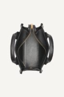 DKNY HADLEE SMALL LOGO TOTE BAG IN BLACK