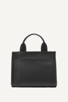 DKNY HADLEE SMALL LOGO TOTE BAG IN BLACK
