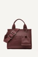 DKNY HADLEE SMALL LOGO TOTE BAGIN BORDEAUX