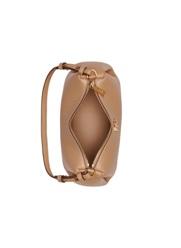 DKNY REMY SHOULDER BAG IN CAPPUCCINO