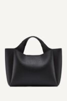 DKNY WILLA MINI SATCHEL BAG IN BLACK