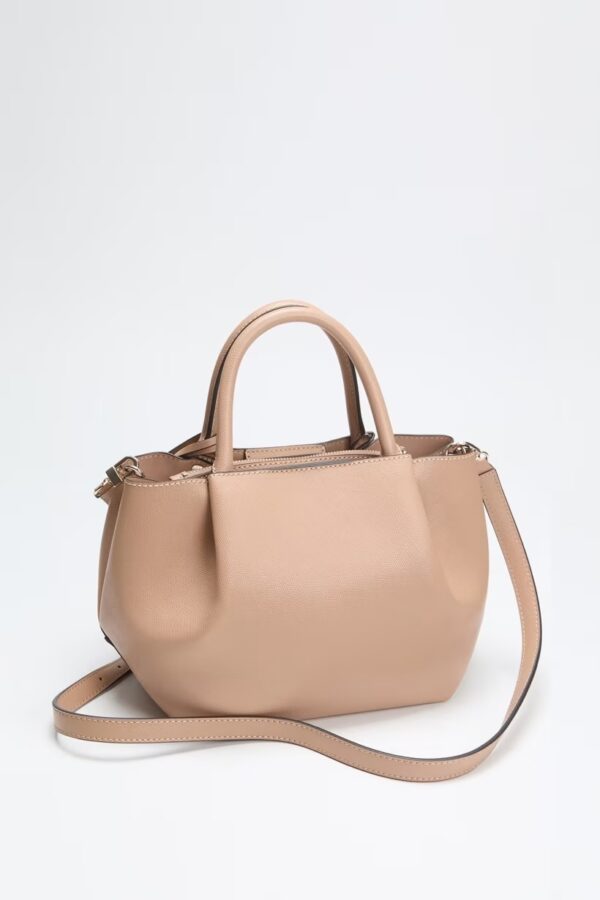 GUESS AMORETTE HANDBAG IN BEIGE