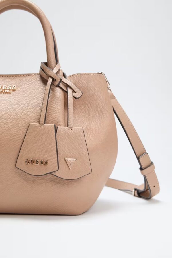 GUESS AMORETTE HANDBAG IN BEIGE