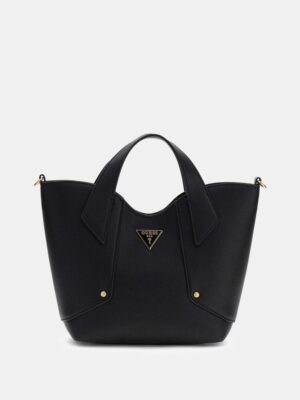 GUESS DARCY MINI TOTE BAG IN BLK1