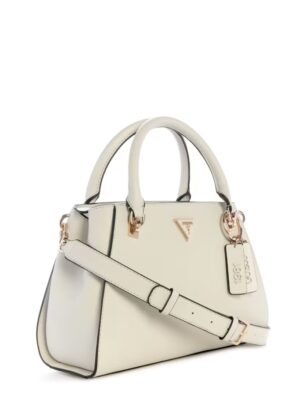 GUESS NOELLE SAFFIANO HANDBAG IN BONE2