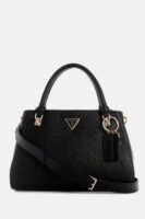 GUESS NOELLE SAFFIANO HANDBAG IN BLACK