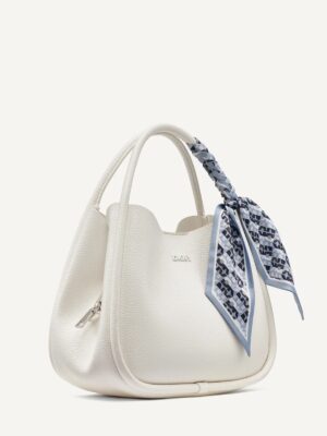 DKNY CAPRI MEDIUM HOBO BAG IN WHITE2
