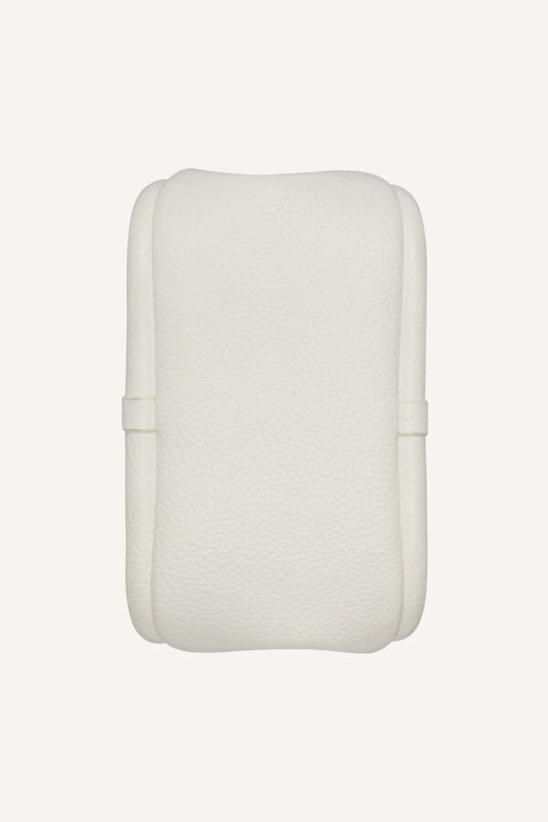 DKNY CAPRI MEDIUM HOBO CROSSBODY BAG IN WHITE
